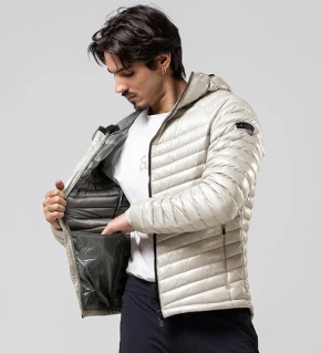 GOBIK Chaqueta de Plumas Hombre Discovery 2.0 Moonbeam