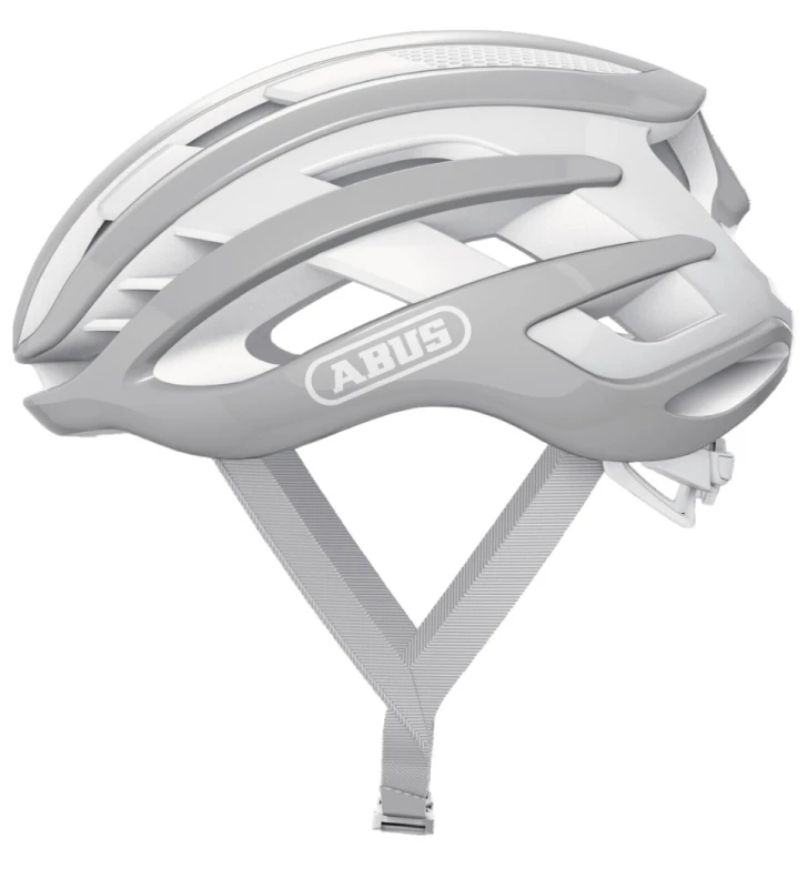 ABUS Capacete Estrada Airbreaker cinza / branco