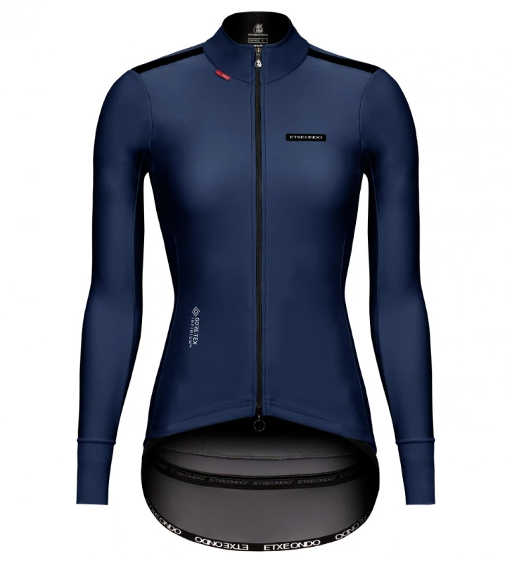 ETXEONDO Casaco Mulher Dena Gore-Tex Windstopper petrol