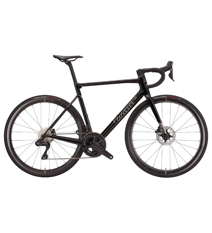 WILIER 0 SLR Shimano Ultegra Di2 / Miche SWR40 Evo Carbon negro