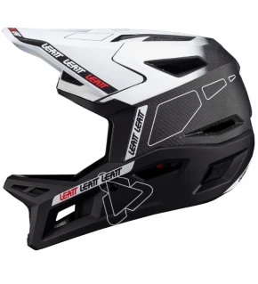 LEATT Capacete MTB Gravity 6.0 Carbon V24 Branco