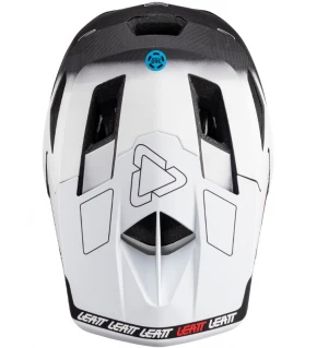 LEATT Capacete MTB Gravity 6.0 Carbon V24 Branco