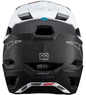 LEATT Capacete MTB Gravity 6.0 Carbon V24 Branco