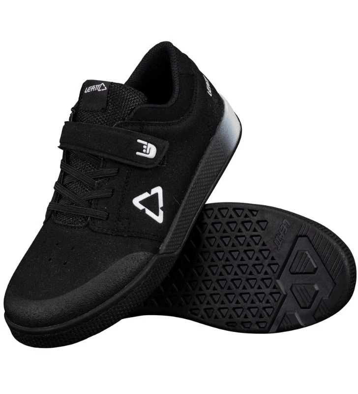 LEATT Sapatos Flat 2.0 Jr Preto