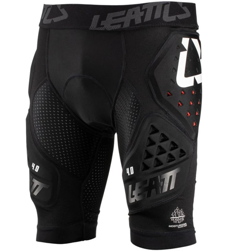 LEATT Pantalón Corto Impact 3DF 4.0 Negro