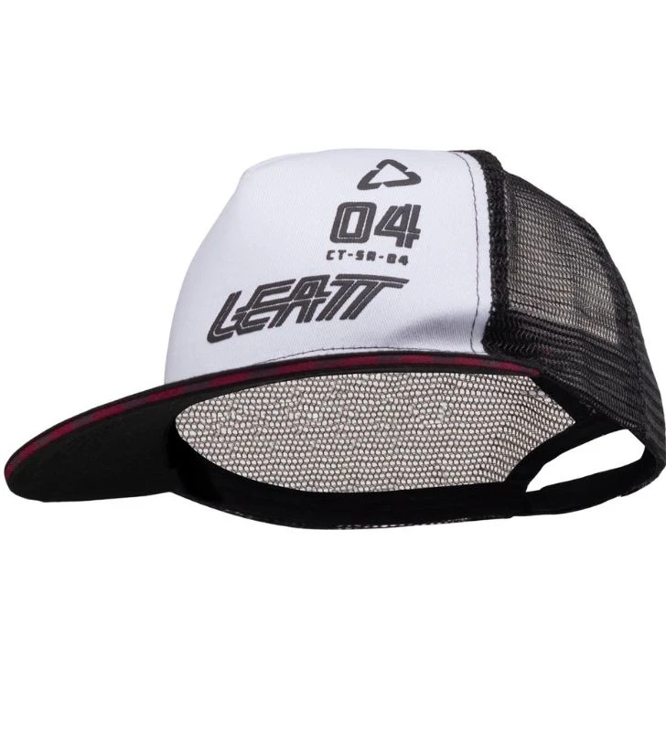 LEATT Boné Trucker Preto/Branco