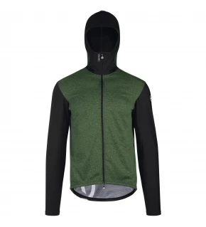 ASSOS Chaqueta Con Capucha Trial Primavera Otoño - Musgo Verde