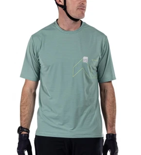 LEATT Camiseta MTB Trail 1.0 X-Flow Pistachio