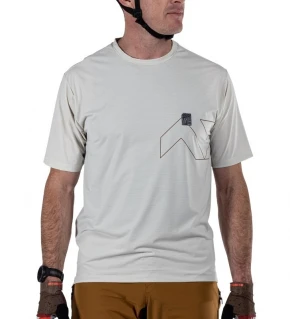 LEATT Camisola MTB Trail 1.0 X-Flow Cream