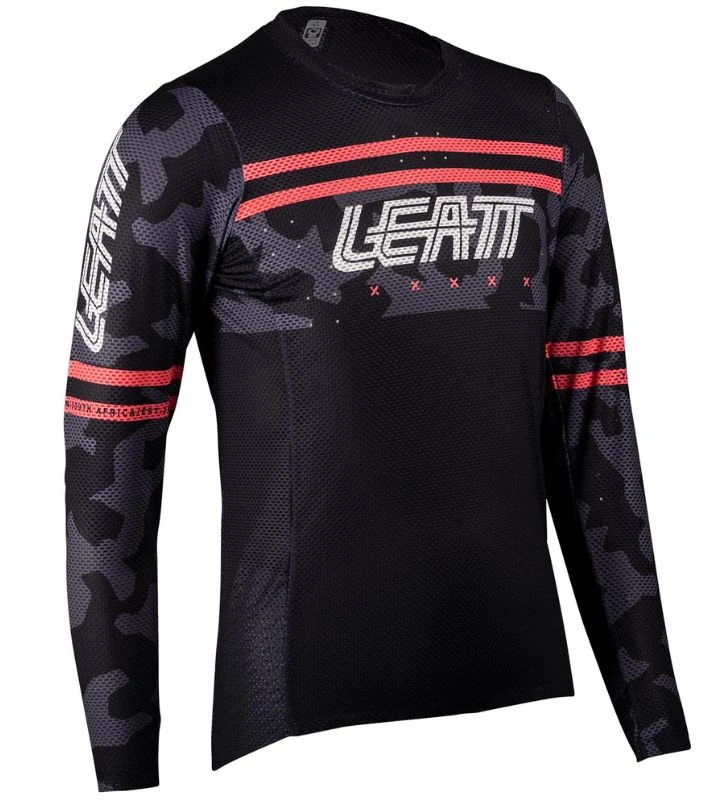 LEATT Camiseta MTB Gravity 4.0 Mujer Negro