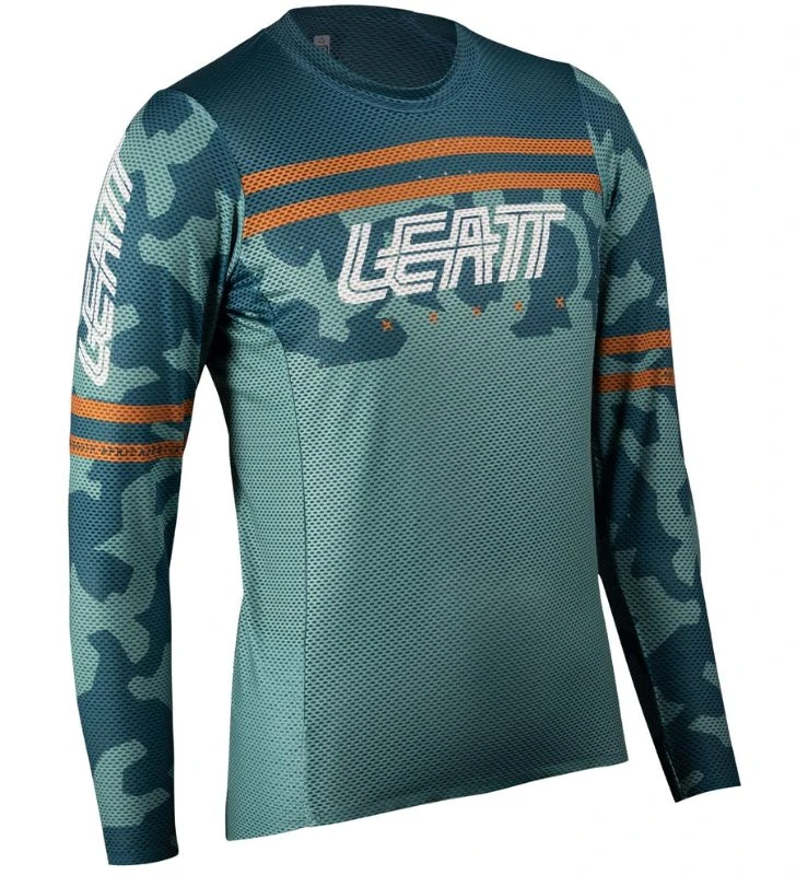 LEATT Camisola MTB Gravity 4.0 Mulher Lagoon