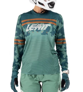 LEATT Camisola MTB Gravity 4.0 Mulher Lagoon