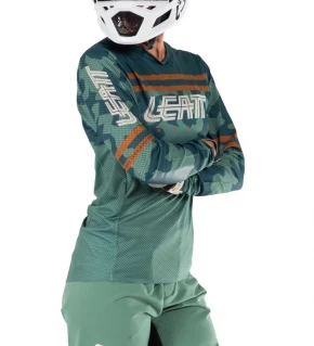 LEATT Camisola MTB Gravity 4.0 Mulher Lagoon