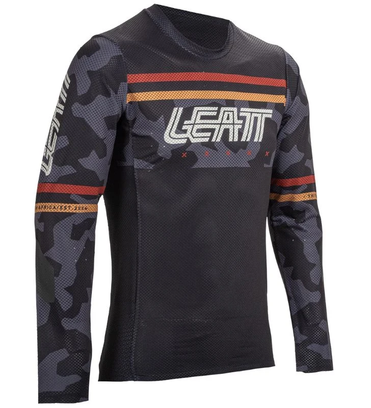 LEATT Camiseta MTB Gravity 4.0 Negro