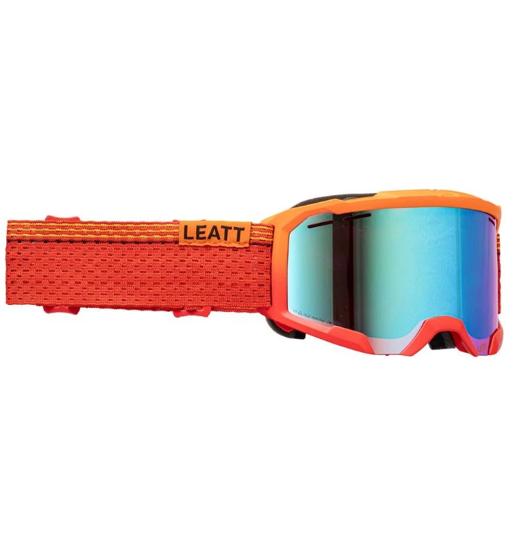 LEATT Óculos Velocity 4.0 MTB X-Flow Iriz Vermelho Azul UC26%