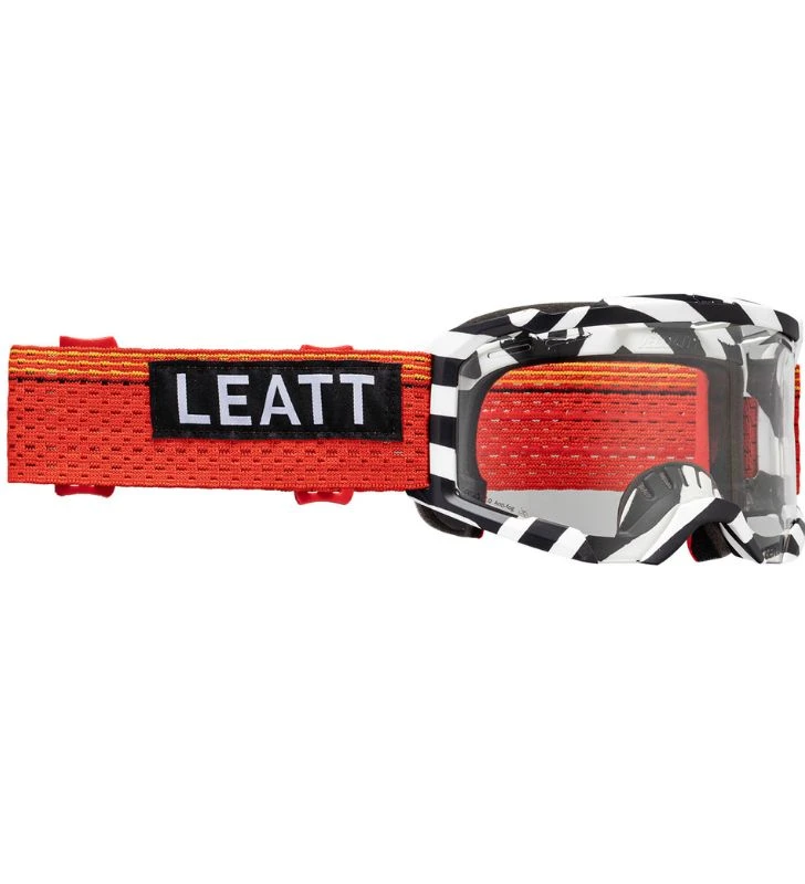 LEATT Gafas Velocity 4.0 MTB X-Flow Stripe Transp. 83%