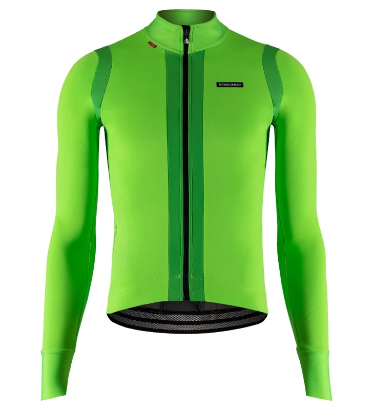 ETXEONDO Casaco Elur Gore-Tex Windstopper verde fluor