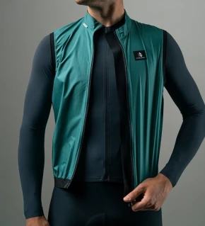 ETXEONDO Chaleco Ligero verde esmeralda