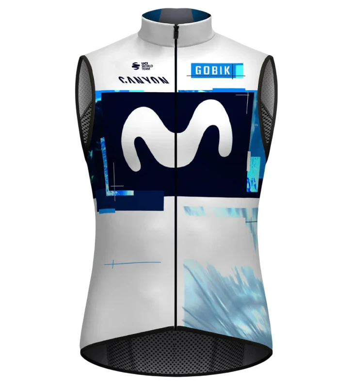 GOBIK Chaleco Hombre Plus 2.0 Movistar Team 25