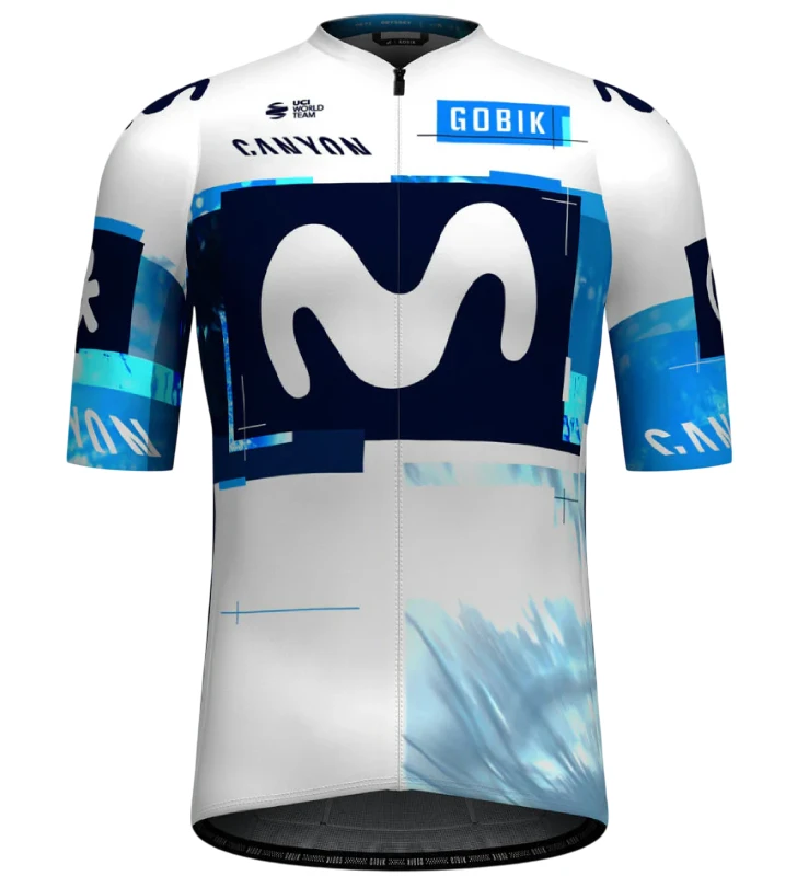 GOBIK Maillot Manga Corta Unisex Odyssey Movistar Team 25