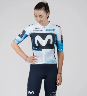 GOBIK Maillot Manga Corta Unisex Odyssey Movistar Team 25