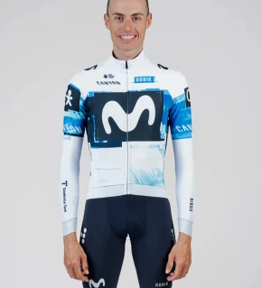 GOBIK Maillot Manga Larga Hombre Hyder Movistar Team 25