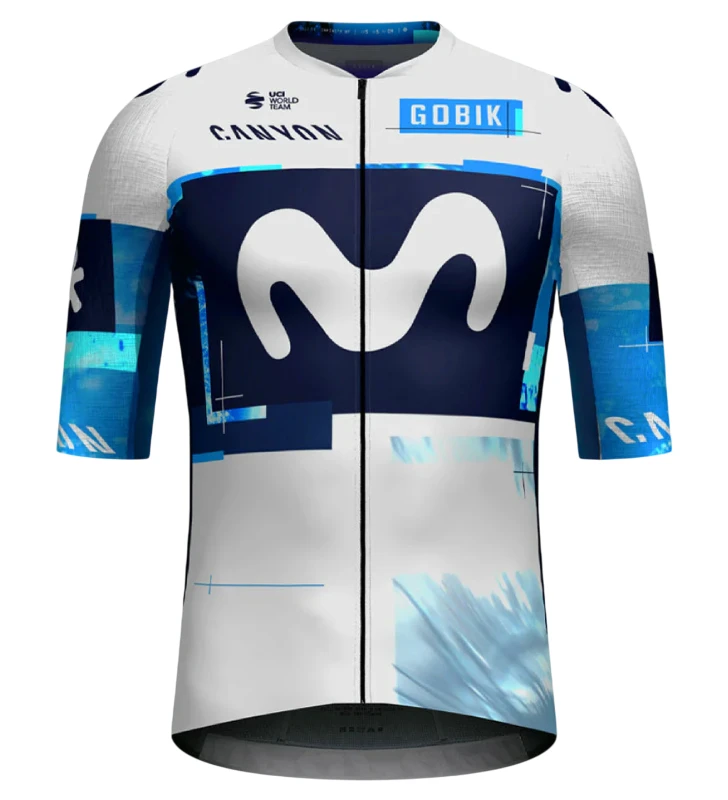 GOBIK Maillot Manga Corta Hombre Infinity Movistar Team 25