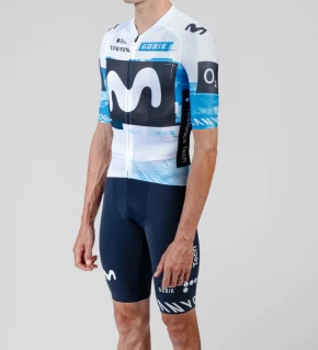 GOBIK Maillot Manga Corta Hombre Infinity Movistar Team 25