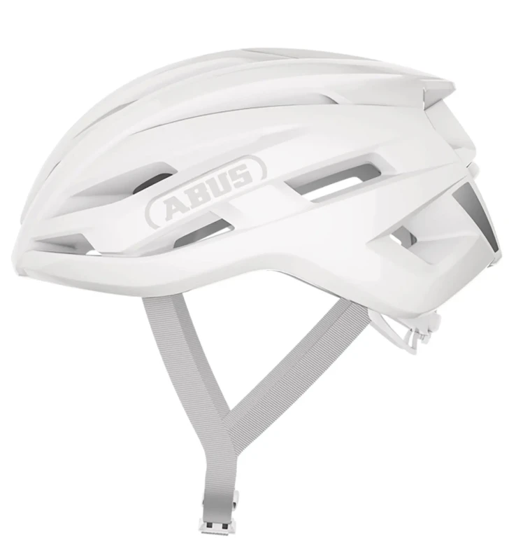 ABUS Capacete Estrada Stormchaser Ace branco polar