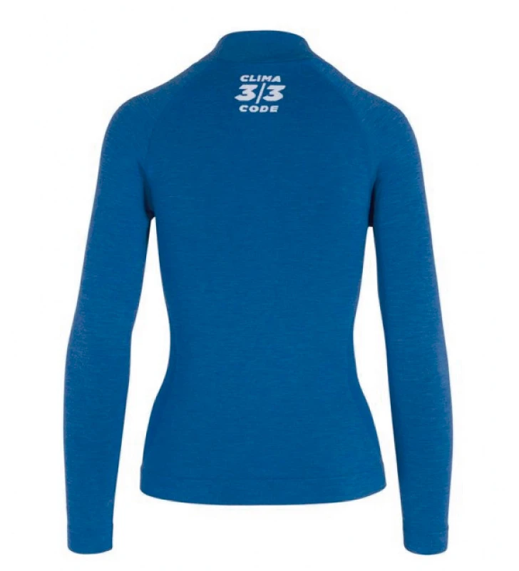 ASSOS Camiseta Interior Mujer ML Ultraz Invierno - Calypso Azul