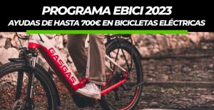 Lee más sobre el artículo PROGRAMA EBICI 2023. Ayudas de la Xunta de hasta 700€ en tu nueva Bicicleta Eléctrica.